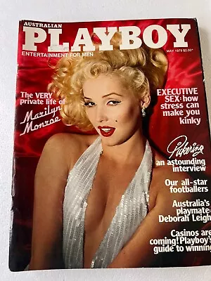 1979 May AUSTRALIAN PLAYBOY  Marilyn Monroe; Guide To Casinos • $25