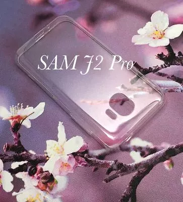 Clear Soft TPU Gel Jelly Back Case For Samsung Galaxy J2 Pro 2018 Free SP • $8.95