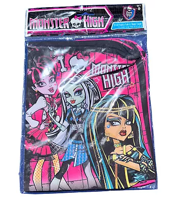 Monster High Book Cover School Supplies Accessory Mattel Stretch Cover • $5.55