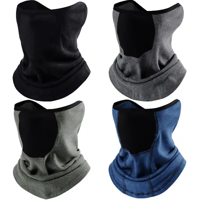 Balaclava Ski Scarf Winter Fleece Neck Gaiter Half Face Mask Headwear Face Cover • $4.89