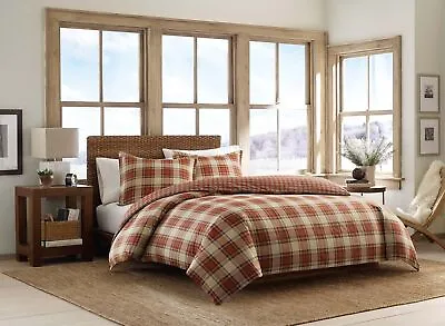 Eddie Bauer - Home Decor - 100% Cotton  Duvet & Sham Set • $79.99