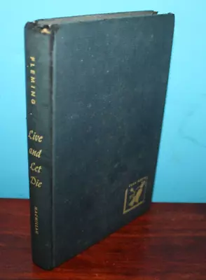 Live And Let Die By Ian Fleming (1955) Hardcover First Printing • $199.99