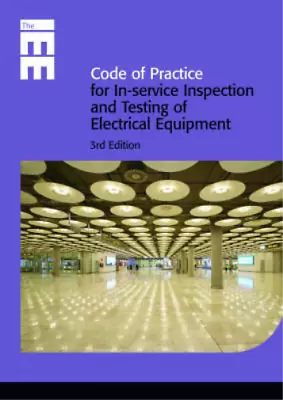 Code Of Practice For In-service Inspection And Testing Of Electrical Equipment  • £3.36