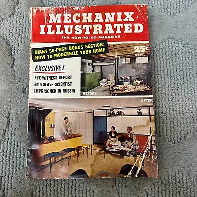 Mechanix Illustrated Magazine How To Modernize Your Home V 51 N 9 September 1955 • $14.99