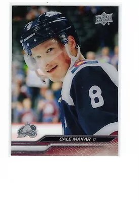2023-24 Upper Deck Clear Cut Base And Young Guns. You Pick. • $3.64