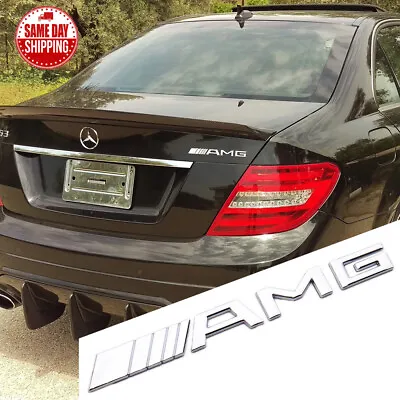 For Mercedes-Benz 3D AMG Sport Trunk Lid Emblem Logo Badge Nameplate Replace • $9.99