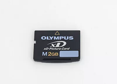 Original OLYMPUS XD M 2GB Memory Card • £30