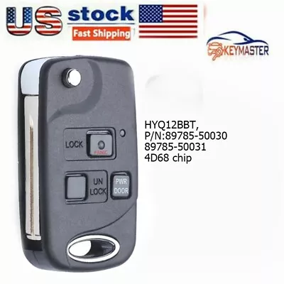 $15.48 • Buy Keyless Remote Car Key Fob For Lexus RX330 RX350 RX400h 2004-2008 HYQ12BBT 4D68