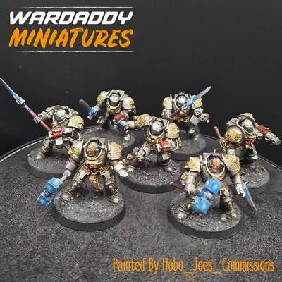 Pro Painted Warhammer 40k Grey Knights Terminators ×7 HJ9 Games Workshop  • £93.47