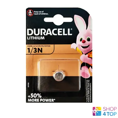 Duracell 1/3n 2l76 Lithium Batteries 3v Cr1 3n Cr11108 Dl1/3n Exp 2030 New • £5.54