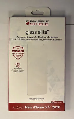 ZAGG InvisibleShield Glass Elite IPhone 12 Mini 5.4 Screen Protector • £1.25