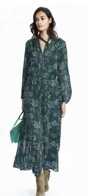 Olivia Palermo Banana Republic Floral Maxi Long Dress Small • £77.14