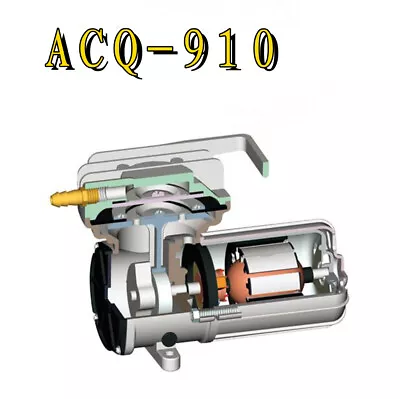 $88.14 • Buy Hydroponics DC12V Air Pump Aerator Aquarium Fish Tank Compressor 160L/M 120W