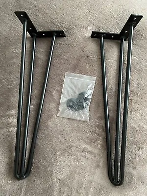 Black Metal Hairpin Furniture Legs • £10