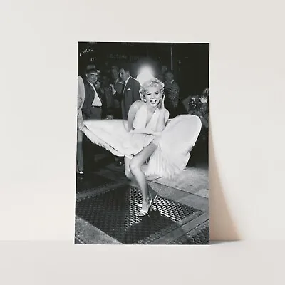 Marilyn Monroe The 7 Year Itch Windy Subway Grate 1950s Wall Art Poster Print • $29