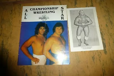 NWA All Star Championship Wrestling Program 1983 Roger Kirby/Ric Flair/vintage • $39.99