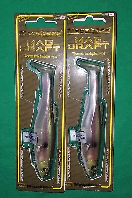 ❗️LOT OF 2❗️Megabass Magdraft 6 Lures Swimbait 6  Big Bass Bait MB GIZZARD  • $25.80