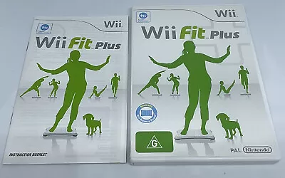 Wii Fit Plus - Nintendo Wii - Free Shipping - PAL • $9.95