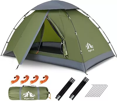 Night Cat Backpacking Tent Fo 1 Person 2 Persons EasyClip Free Shipping AU • $108.78