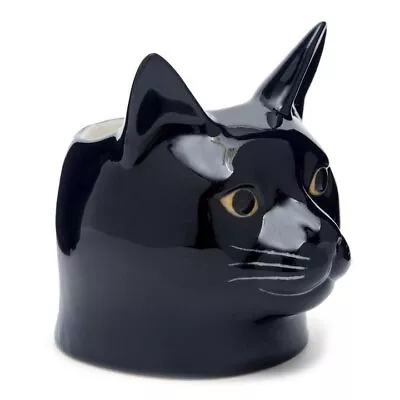 Lucky Black Cat Face Egg Cup • £17.99