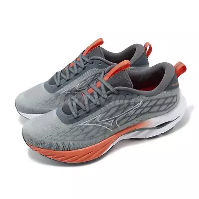 Mizuno Wave Inspire 20 SSW Grey Orange Men Road Running Jogging Shoe J1GC2413-05 • $119.99