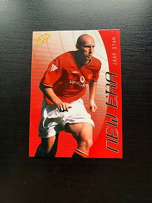 FUTERA FX  2001 JAAP STAM NEW ERA  CARD No39 • £2.99