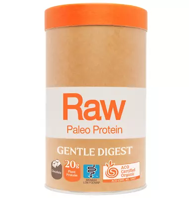 [upgraded] Amazonia Raw - Fermented Paleo Protein Gentle Digest Chocolate 1kg • $69.90