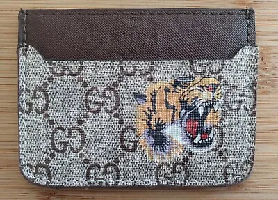 Gucci Monogram Logo Card Case Good Used Condition READ DESCRIPTION  • $79.99