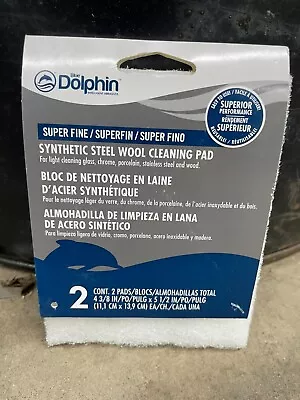 Blue Dolphin Synthetic Steel Wool 4  X 5  Various Abrasions. FREE SHIPPING • $12.99