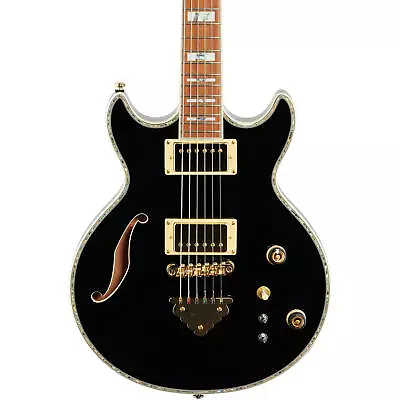 Ibanez AR520H AR Standard Hollow Body Electric Guitar Hairline Black • $749.99