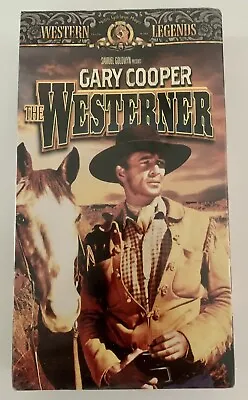 The Westerner VHS MGM Gary Cooper Samuel Goldwyn Western New Sealed • $9.59