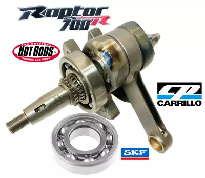 Raptor 700 Carrillo Rod Hotrods Crank Assembled Welded HD Connecting Rod Bearing • $999.99