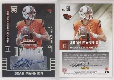 2015 Panini Contenders Draft Picks Bowl Ticket /99 Sean Mannion Rookie Auto RC • $23.08