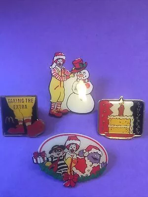 Vintage Mcdonalds Lapel Pins Lot • $25