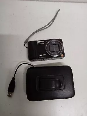 Panasonic LUMIX DMC-ZS20 14.1MP 20x Zoom Touch Screen GPS Camera #A4 • $122