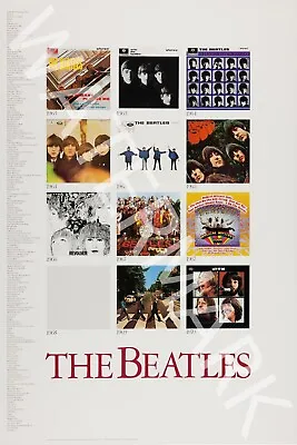 The Beatles - Album Promo Poster - 1987 Vintage Music Poster • $29.95