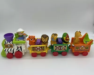 Fisher Price Little People Musical Zoo Safari Train  2001/2  Engine +3 Carriages • $31.50