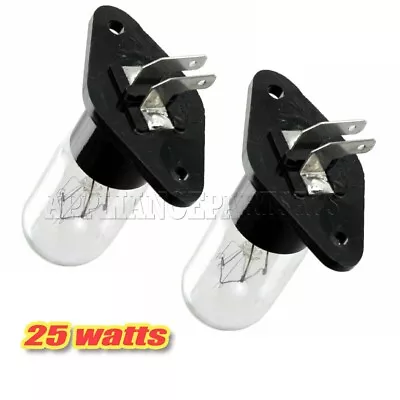 2x Panasonic Microwave Oven Lamp Light Globe Bulb NN-ST557W NN-ST641W NN-ST651W • $16.95