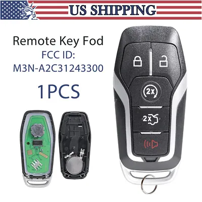 For 2015 - 2017 Ford Edge Explorer Mustang Smart Car Remote Control Key Fob • $24.39