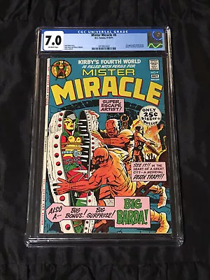 DC Comics 1971 Mister Miracle #4 CGC 7.0 Fine/Very Fine Big Barda 1st Appearance • $120
