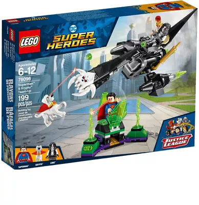 BRAND NEW IN BOX Lego DC Superheroes 76096: Superman & Krypto Team-Up • $100