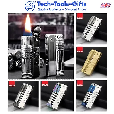 Luxury Original IMCO 6700 Retro Metal Kerosene Petrol Cigarette Lighter UK Post • £23.99