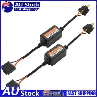 1 Pair H4 LED Headlight Canbus Decoders Error Free Anti Flicker Resistor • $40