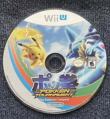 Pokken Tournament (Nintendo Wii U 2016) Disc Only Untested (see Disc Pictures) • $7.95