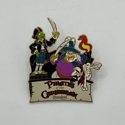 Disney 62663 Mickeys Pin Odyssey 2008 Muppets Kermit Pirates Of The Caribbean LE • $48