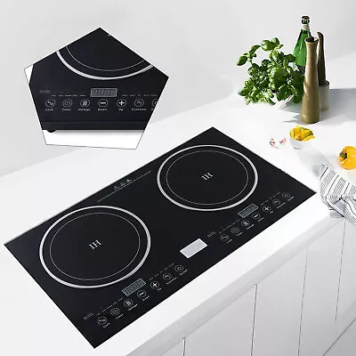 Electric Induction And Ceramic Cooktop Stove Countertop Cooker Touch Control US • $128