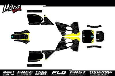 Suzuki RM 250 1993 1994 1995 93 94 95 Graphics Kit Enduro Supermoto Decals MX  • $149.99