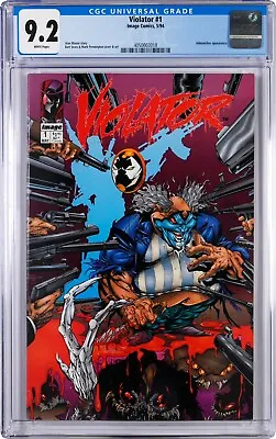 Violator #1 CGC 9.2 (May 1994 Image) Alan Moore Story Admonisher Phlebiac Bros • $42