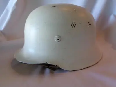 Used Vintage Din 14940 German Fireman's Helmet - Size 58 - Free Shipping • $99.99