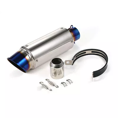 38-51mm Universal Motorcycle Exhaust  Tail Refit Exhaust Muffler Fit P0T8 • $51.30